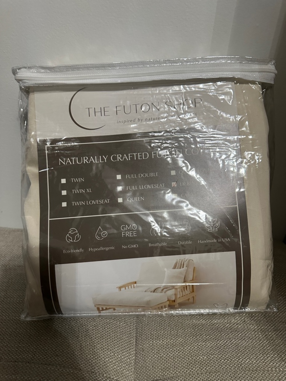 Organic Cotton Shikifuton King Cover